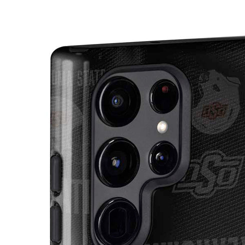 Oklahoma State University Split Jersey Galaxy S25 Ultra Impact Case